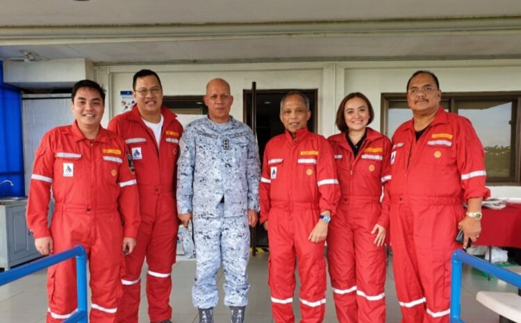  DOE officials visits Malampaya